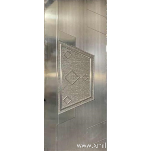 Elegant Design Stamped Steel Door Panel